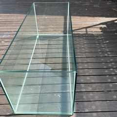 ガラス 水槽 120×45×45cm　ホワイト水槽台セット　コトブキの画像