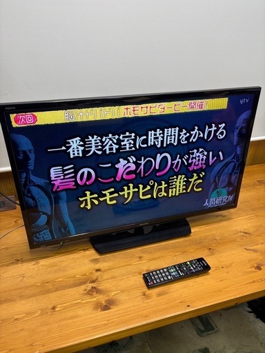SHARP 液晶カラーテレビ 2019年 2T-C32AE1◎AQUOS 中古