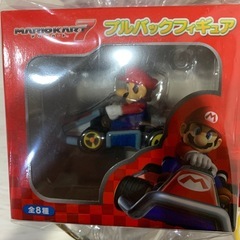 マリオカート7プルバックフィギュア4個の画像