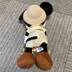 【新品・タグ付き】Disney ★ スーパージャンボ　サファリスタイル　ぬいぐるみ　②の画像