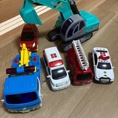 トイコー　働く車　おもちゃセット
