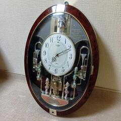 オルゴール掛け時計