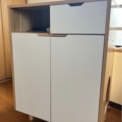 猫用トイレ　収納棚　キャビネット