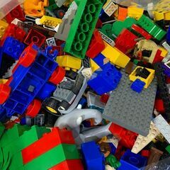 メーカー不明　詳細不明　組み立てブロック　（LEGO？ その他）色々まとめ　おもちゃ　ブロック　子供玩具　動作未確認　欠品有の画像