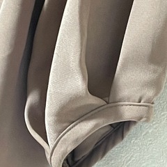 【新品タグつき】ギャザーリボンブラウス　Lゆったりめの画像