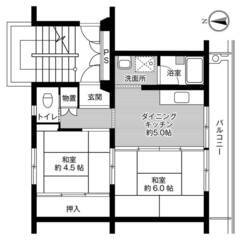 ◆敷金・礼金が無料！◆ビレッジハウス大穂2号棟 (306号…
