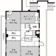 ◆敷金・礼金が無料！◆ビレッジハウス下九沢6号棟 (403号室)