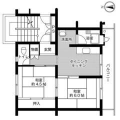 ◆敷金・礼金が無料！◆ビレッジハウス玉里2号棟 (503号…