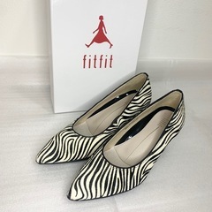 【新品未使用】fitfit パンプス 23.5cm