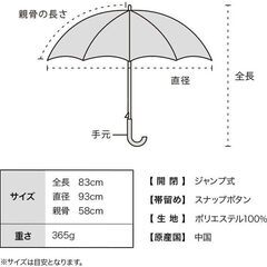 【ワールドパーティー】長傘 レディース の画像