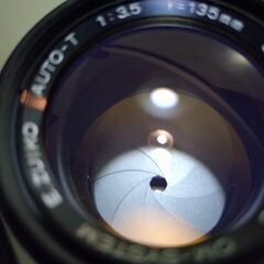 優良品　OLYMPUS E.ZUIKO AUTO-T 135mm...