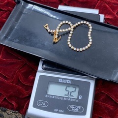 K18 テニスブレスレット　2ct　5.2g 約18cmの画像