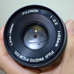 優良品　名玉　FUJINON 55mm F2.2