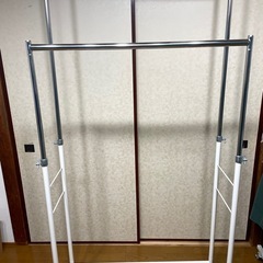 ハンガーラック　ダブル