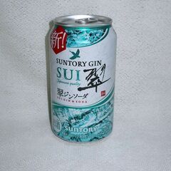 SUNTORY　翠ジンソーダ　350ｍｌ　6缶迄対応可の画像