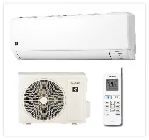 【6畳用エアコン】新品＋取付セット‼️