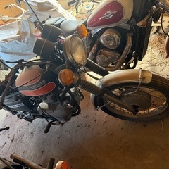 カワサキ　W1SA 不動車　レストアに！
