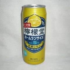フルリニューアル品　檸檬堂・定番レモン　ホームランサイズ　500ｍｌ　3缶迄対応可の画像
