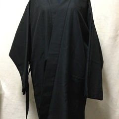 男性羽織リメイク  美品  大きめ  裏付き    作務衣   ...