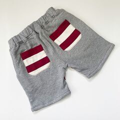 キッズハーフパンツ/120サイズ/2色セット/ティシュー 5箱と交換可能の画像