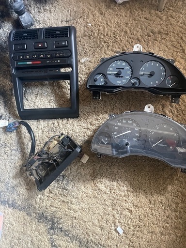 EP82スターレット　メーター　インパネセット