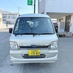 サンバーディアスバン　4WD5速マニュアル　8.9万km タイベ...