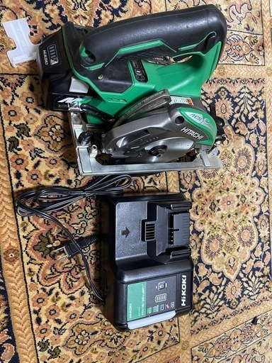 ハイコーキ C18DBL アグレッシブグリーン コードレス丸のこ 125mm