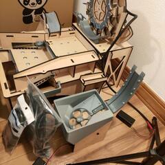 譲渡先が決定致しました。木製メダルゲームメダル落としコインゲームセットの画像