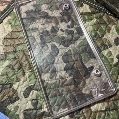 本日引き取り価格！ナンバーカバーの画像