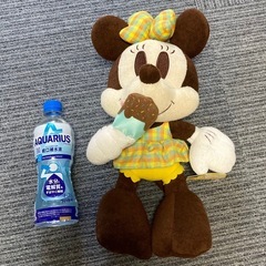 【新品・タグ付き】Disney ★ ミニー スーパージャンボ　サマースタイルぬいぐるみ　人気の画像