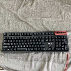 エレコム ゲーミングキーボード 【DUX】 TK-DUX30BK