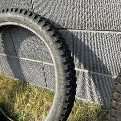 セローで使用　オフロードバイク用　IRC トライアル　ツーリスト　タイヤ　の画像