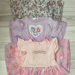 女の子　ワンピース　プリキュア　UNIQLO 120
