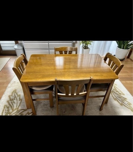 【追加再出品】ダイニングテーブル4人掛け用