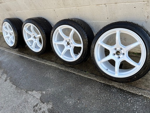 acht6　18インチ　ホイール 9.5j　100-5H