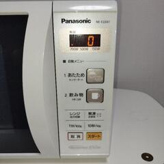 本日終了　美品　Panasonic電子レンジNE-E22A1-W 2018年式の画像