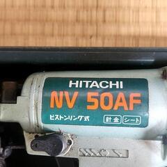 難あり日立ベビ釘打機　ロール釘多数あり。の画像