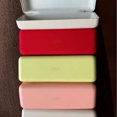 メガネケース5個 JINSの画像
