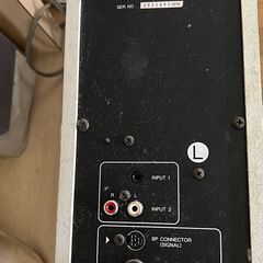 【動作未確認・現地確認OK】 YAMAHA ヤマハ マルチメディアスピーカー YST-M100（ペア）／店舗改装・新築建て替えに伴い、装飾品・備品・家具を譲渡いたしますの画像