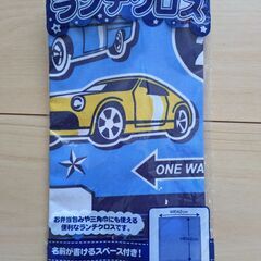 ランチクロス２枚　巾着　未使用の画像