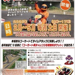 最速60キロのゴーカートに乗ろう＆南楽園イベント　　参加者…