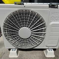 白くまくんの自動掃除機能付き
のエアコン（室内、室外）7〜10畳