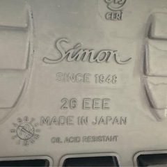 【新品未使用】simon 安全靴 値下げ🙆‍♀️の画像