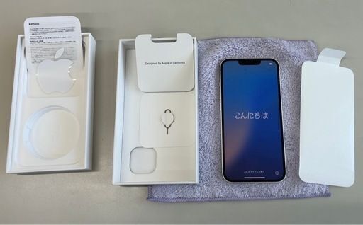 中古　iPone13 128GB SIMフリー　スターライト