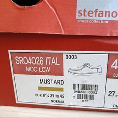 stefanorossiの靴 新品未使用 サイズ27.5の画像