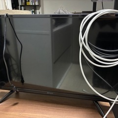 山善 qriom テレビ(32インチ) リモコン･分波器セット