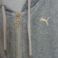 プーマ多数 PUMA レディースS  ベロアジャケット 上のみ 818444の画像
