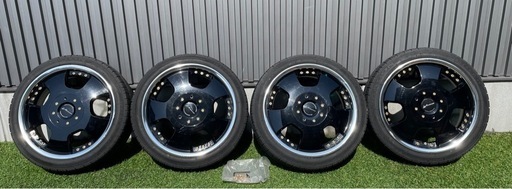 当時物　タナベ　ホイール　ヴィエナ　DISH　4本セット