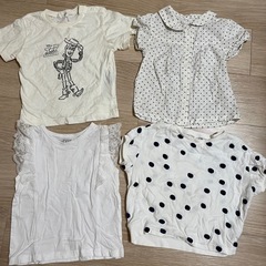 90cm 半袖7点　Tシャツ ワンピースの画像