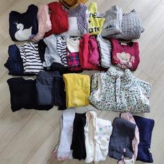 女子　秋冬用洋服　100　計28点